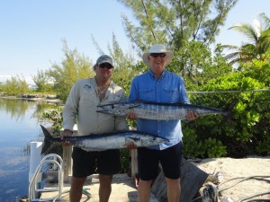 Buddy and Gary with Wahoo